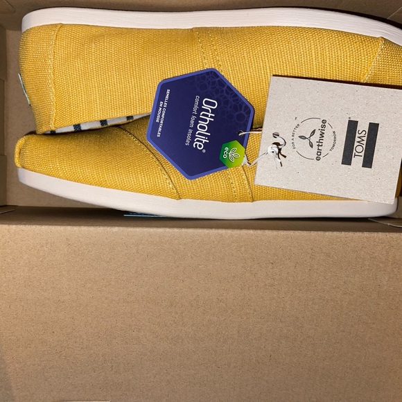 TOMS Alpargata Heritage Canvas in Marigold-SOLD - Picture 3 of 6